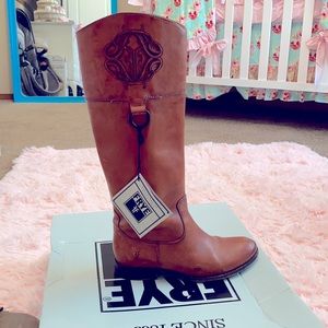 Frye Melissa Logo Boots
